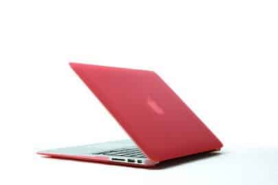 Coque de Protection Rose Pour Macbook Air 11″ A1370