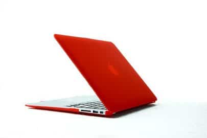 Coque de Protection Rouge Pour Macbook A1278 13&Prime;