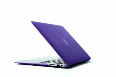 Coque de Protection Violet Pour Macbook Retina 15″ A1398
