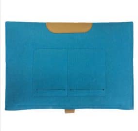 Sacoche – Pochette Protection Feutre de Laine Bleu 11 Pouces