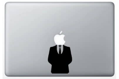 Stickers « Homme d&rsquo;affaire » pour Macbook 11 pouces