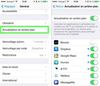 améliorer les performances iphone