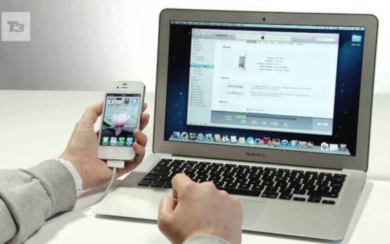 synchonisation iphone et macbook
