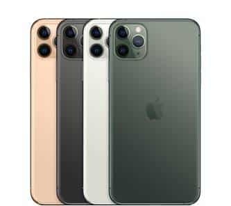 coloris iphones 11 pro et pro max