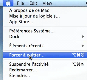 une application bloque votre système d’exploitation