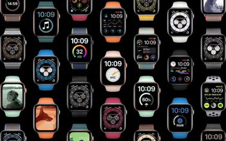 WatchOS 7-Cadrans