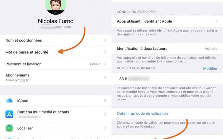 icloudclédesecours