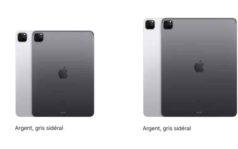 tailles iPad Pro