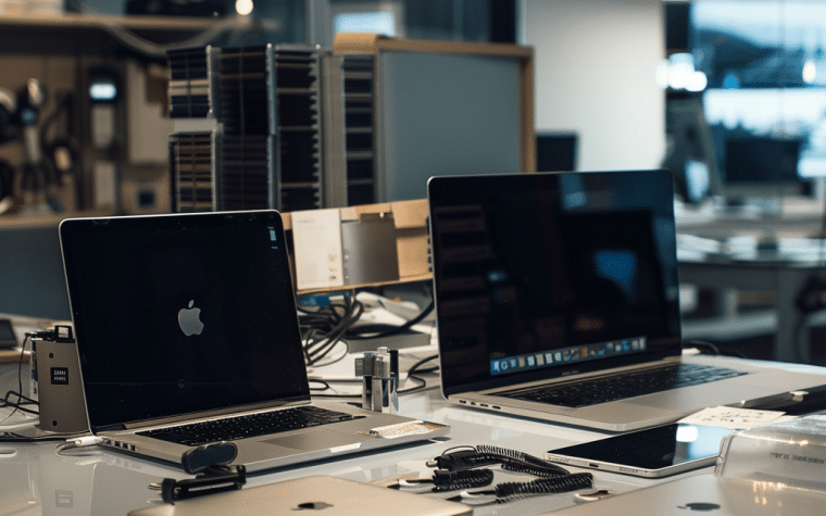 Toutes les étapes de la réparation Apple avec Cyber Jay