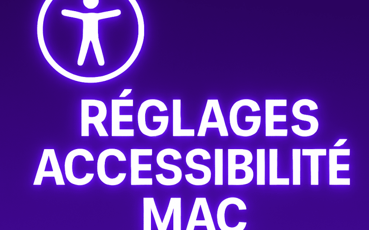réglages accessibilité Mac