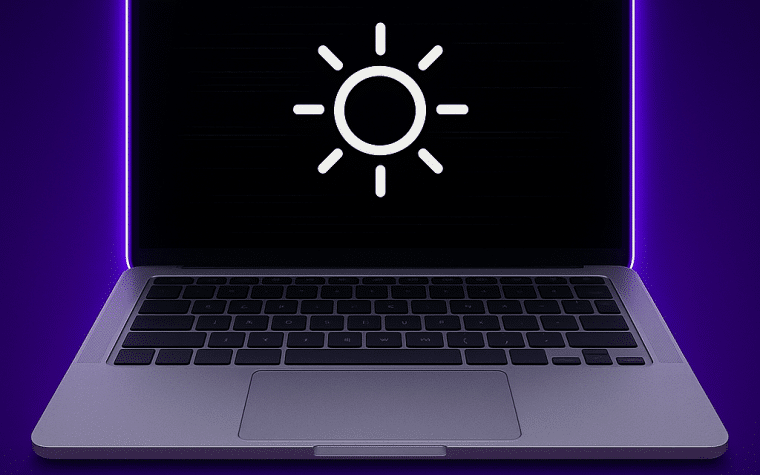 rétroéclairage Mac qui vacille