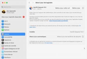 MAJ logiciels