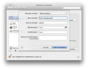 Profils utilisateurs