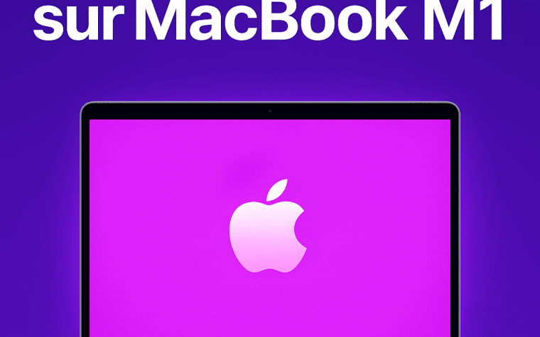 écran rose sur MacBook M1