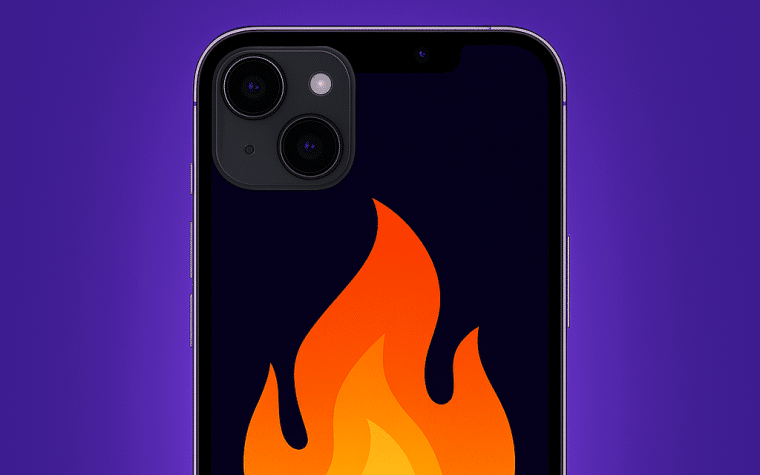 iPhone qui chauffe