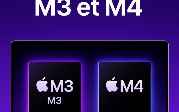 Comparatif MacBook Pro M3 et M4