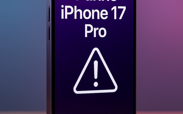 panne iPhone 17 Pro