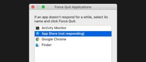 App No Responding