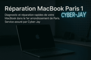 Réparation MacBook Paris 1 | Cyber-Jay | Réparation Apple Paris 1