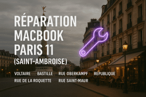 Réparation MacBook Paris 11