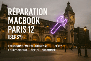 Réparation MacBook Paris 12