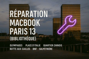Réparation MacBook Paris 13