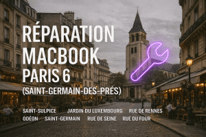 Réparation MacBook Paris 6