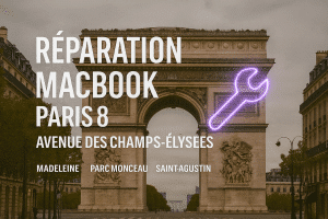 Réparation MacBook Paris 8