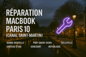Réparation MacBook paris 10