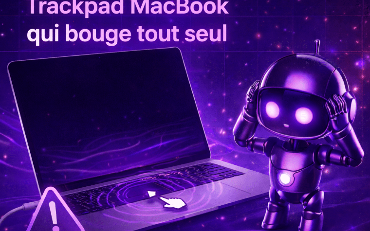 Trackpad MacBook qui bouge tout seul
