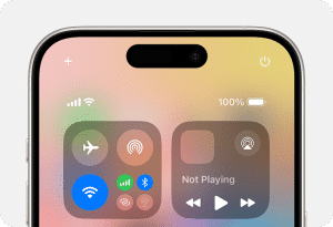 iPhone connextion