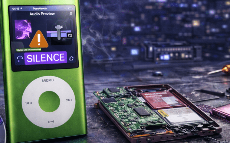 iPod Nano qui s’allume mais pas de son_Cyber-Jay