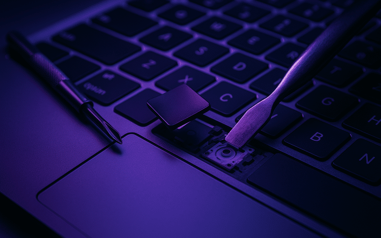 reparation clavier macbook paris
