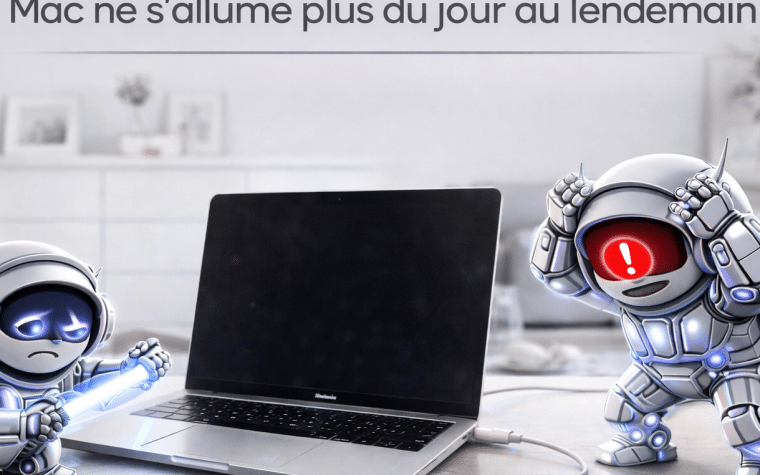 Mac ne s’allume plus du jour au lendemain