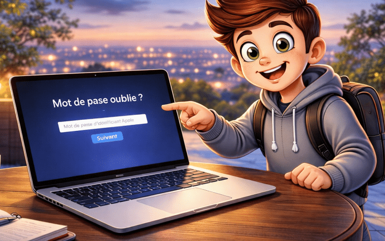 mot de passe oublié Mac