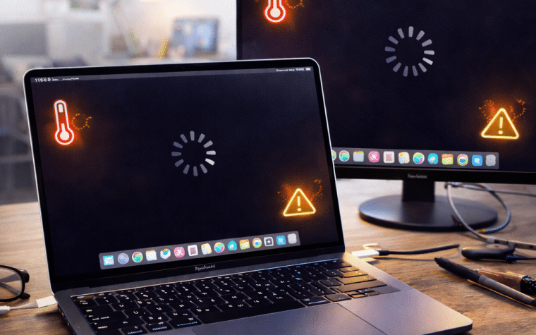 Mac bug après utilisation écran externe