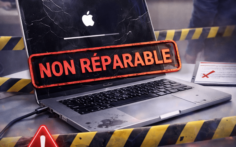 Mac déclaré irréparable trop vite