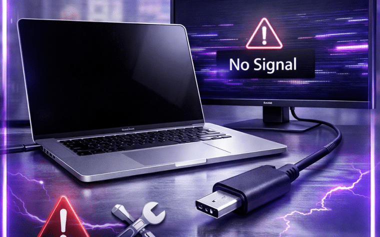 Mac s'éteint dès branchement écran externe