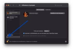 Nouveau compte utilisateur