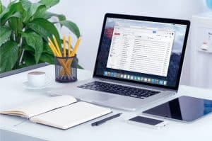 écran figé sur le bureau