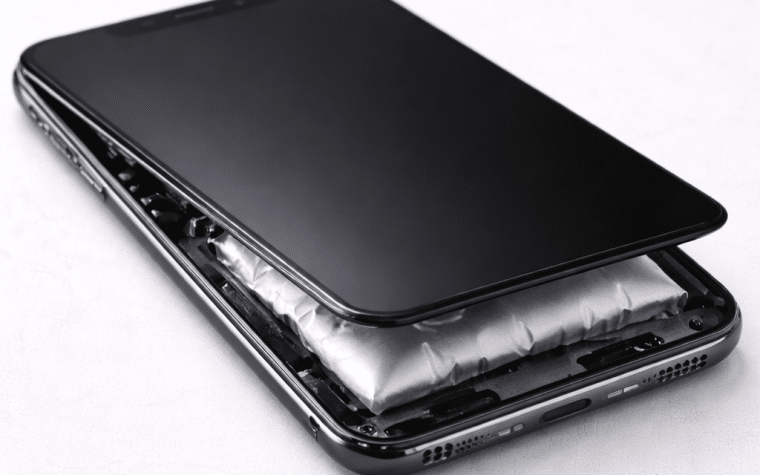 Batterie d’iPhone qui gonfle