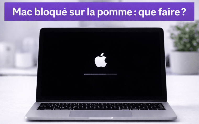 Mac Bloqué sur la pomme