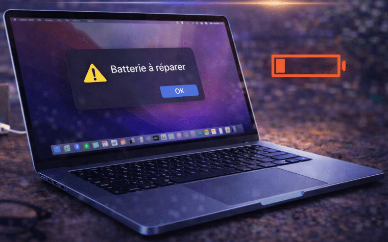MacBook Pro batterie à réparer
