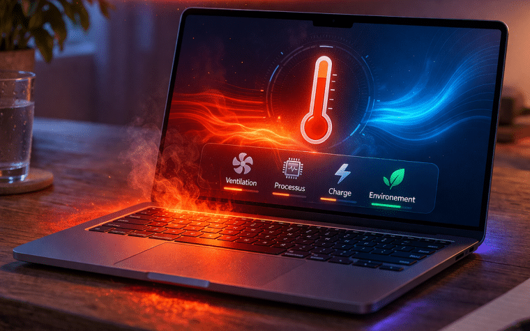 MacBook qui chauffe causes solutions