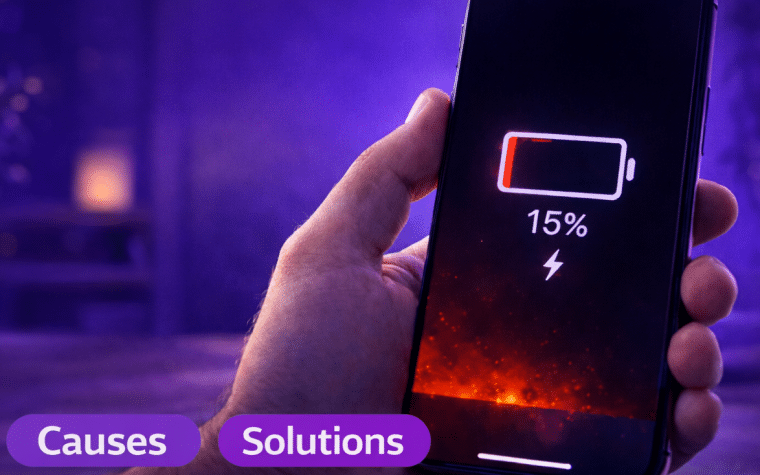batterie iPhone se décharge vite