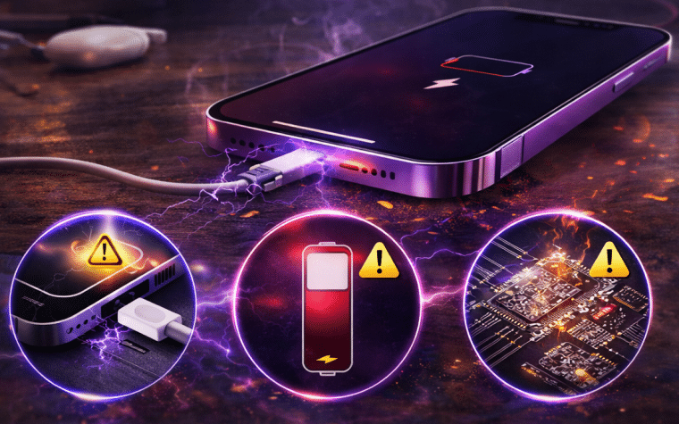 iPhone qui ne charge plus