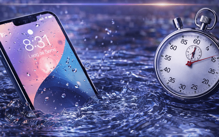 iPhone tombé dans l’eau