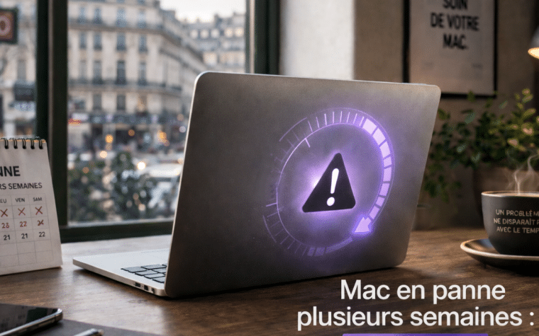 Mac laissé en panne plusieurs semaines