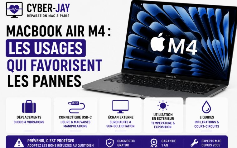 MacBook Air M4 panne